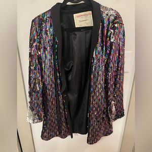 Sequin blazer
